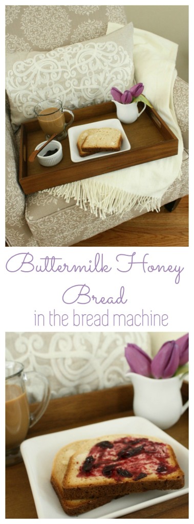 Recipe Buttermilk Honey Bread (bread machine) From the Family With Love