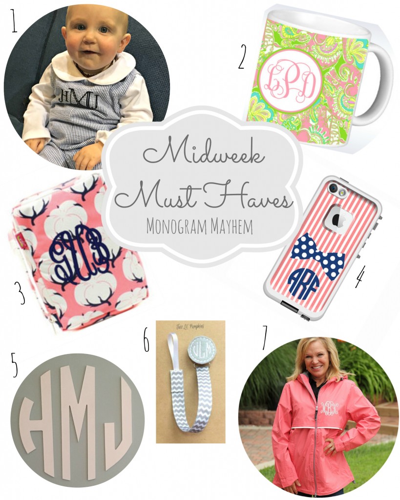 Midweek Must Haves 3 Monogram Mayhem Gift Guide From the Family With Love