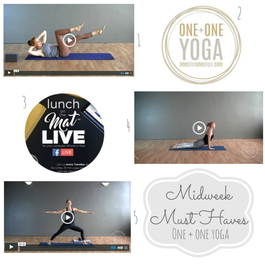 Midweek Must Haves One + One Yoga From the Family With Love