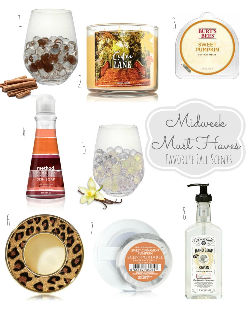 Midweek Must Haves Fall Scents From the Family With Love Gift Guide {Pumpkin, Apple Cider, Vanilla}
