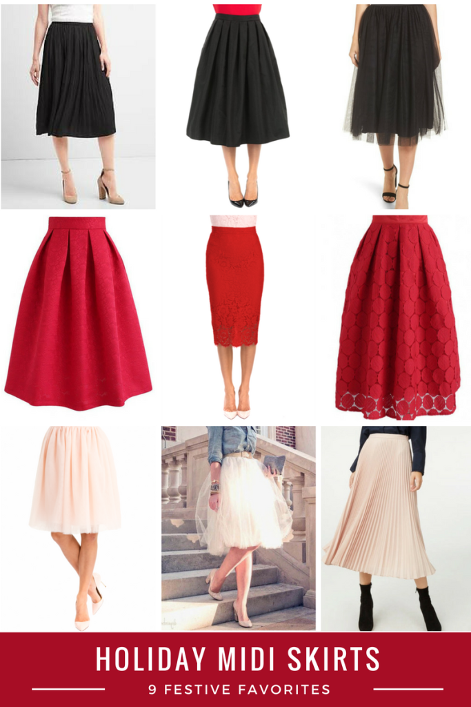 Holiday Midi Skirts - Holiday Christmas Gift Guide - From the Family With Love-2