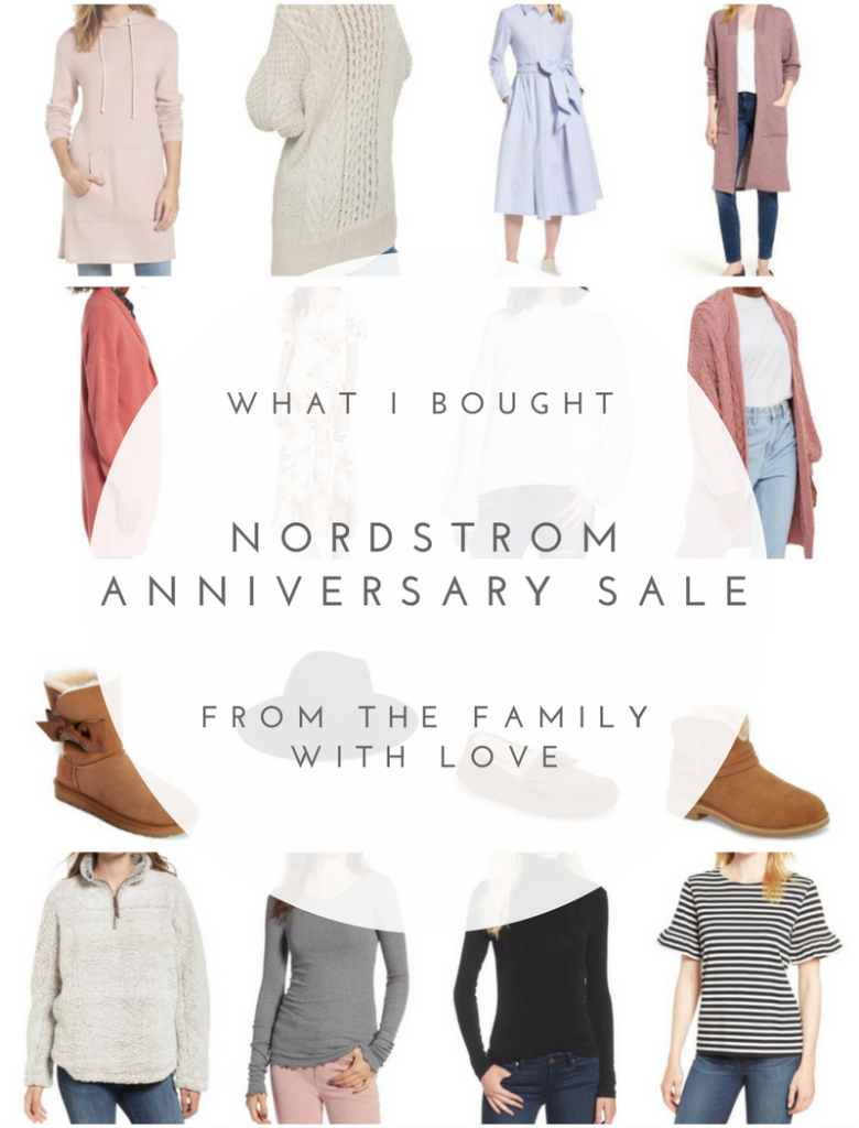 Nordstrom Anniversary Sale 2018 What I Bought fall and winter style - From the Family