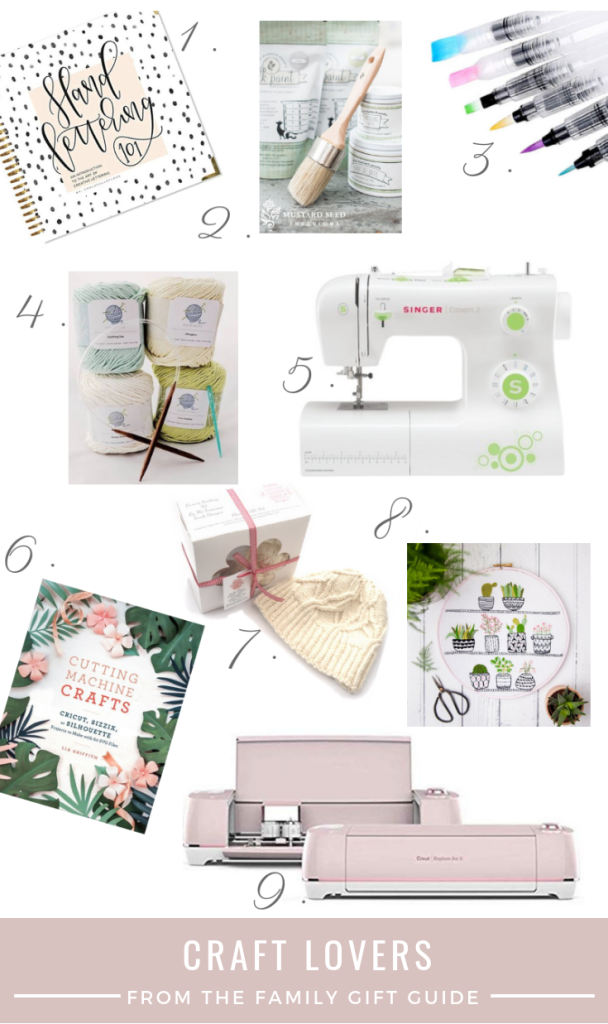 Craft Lovers Gift Guide - gift guide for crafters - gift idea - gift round up - From the Family