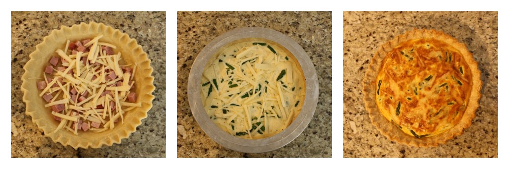 Asparagus Ham Swiss Quiche Recipe From the Family With Love 1