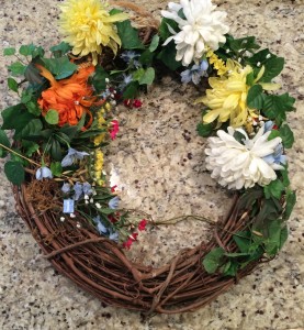 Spring Tulip Wreath From the Family With Love Goodwill Wreath