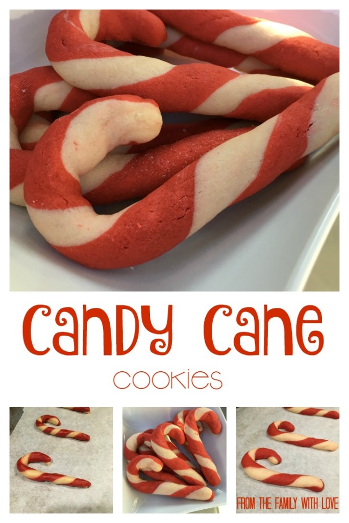 Candy Cane Cookie Recipe From the Family with Love