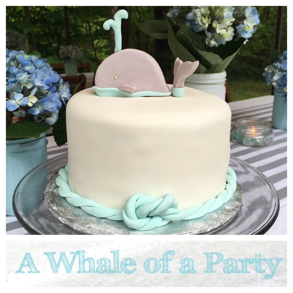 A Whale of a Party: Welcome to Hunter’s Whale First Birthday Party