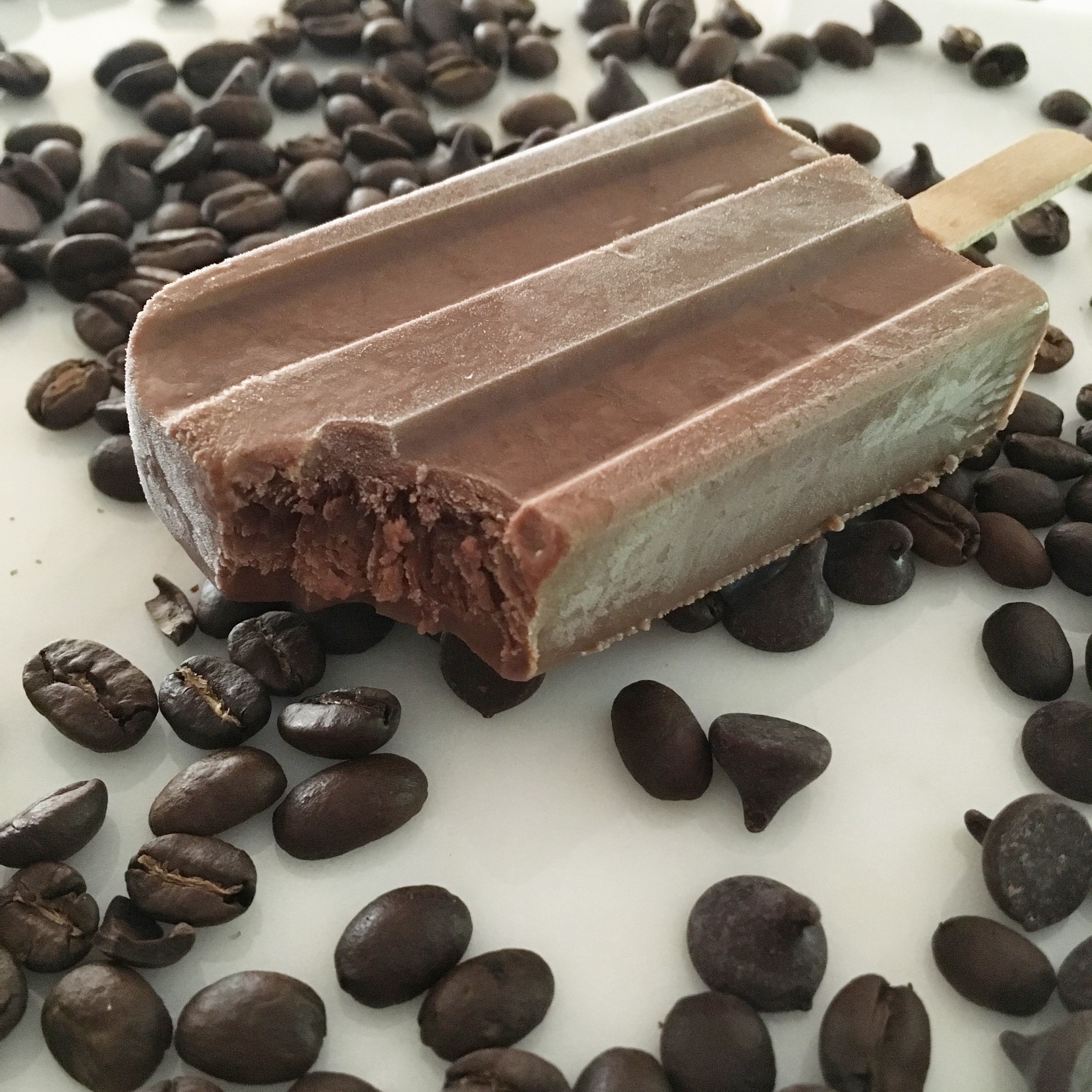 New England Coffee 100 year celebration From the Family With Love Mocha Fudge Pop Fudgsicle