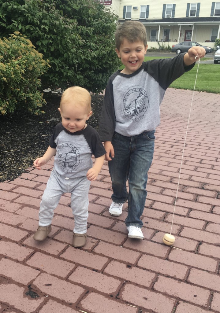 Matching Brothers Magnolia Market Waco TX tshirt sweatpants moccasins toddler outfit fashion From the Family With Love