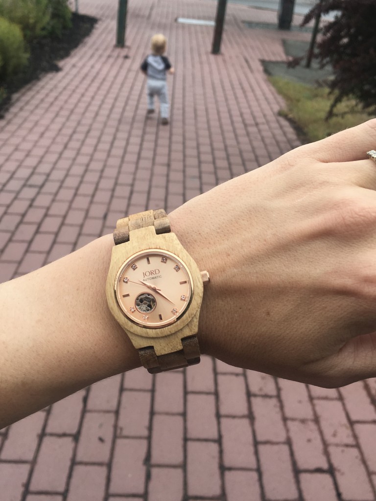 JORD Wood Watch Cora Koa Rose Gold Fashion From the Family With Love