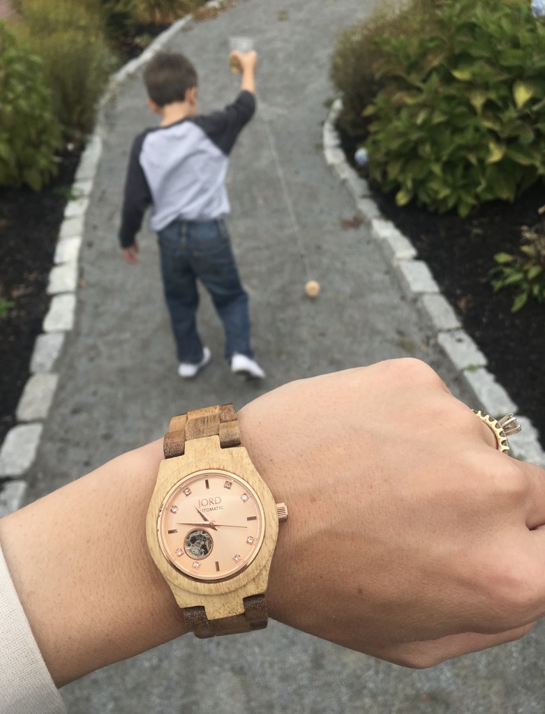 JORD Wood Watch Cora Koa Rose Gold Fashion From the Family With Love