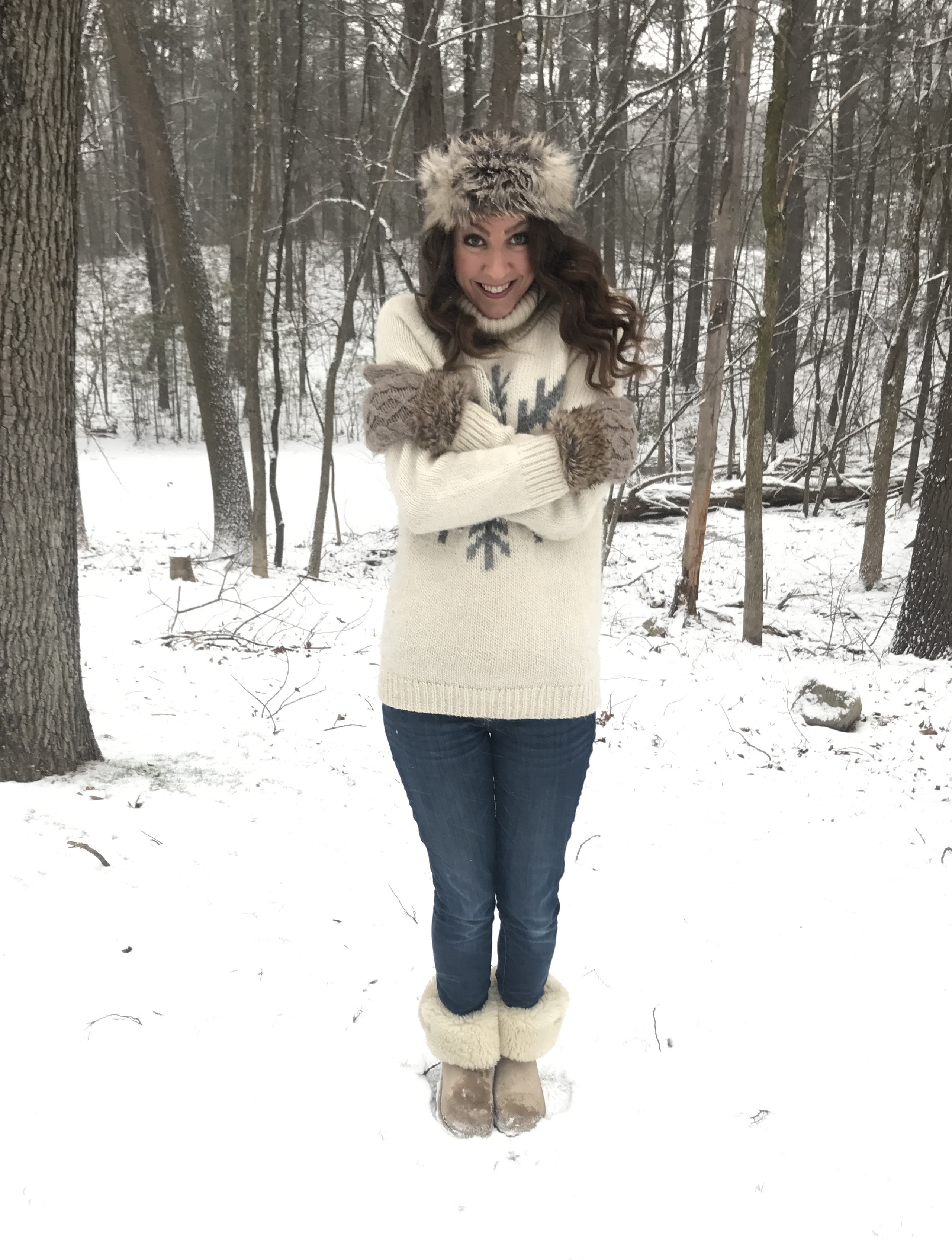 uggs in snow