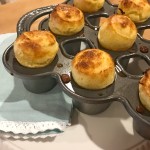 Mini Quick and Easy Popover Recipe - 4 ingredients - From the Family With Love