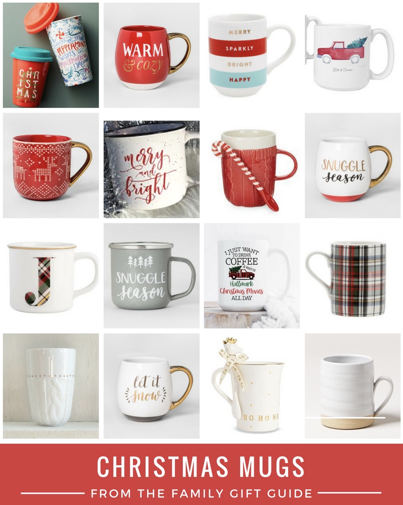 From the Family Gift Guide: Christmas Mugs