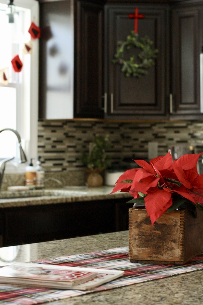 Christmas Kitchen Tour - Christmas Wreaths and Hot Cocoa - Christmas Home Tour - From the Family with Love
