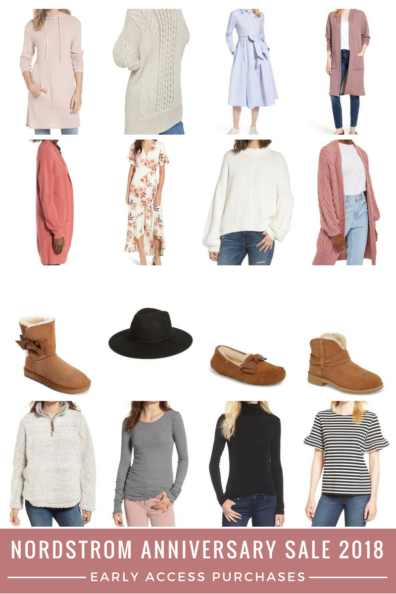 Nordstrom Anniversary Sale 2018 - Early Access What I purchased - From the Family - Fall Winter Staples