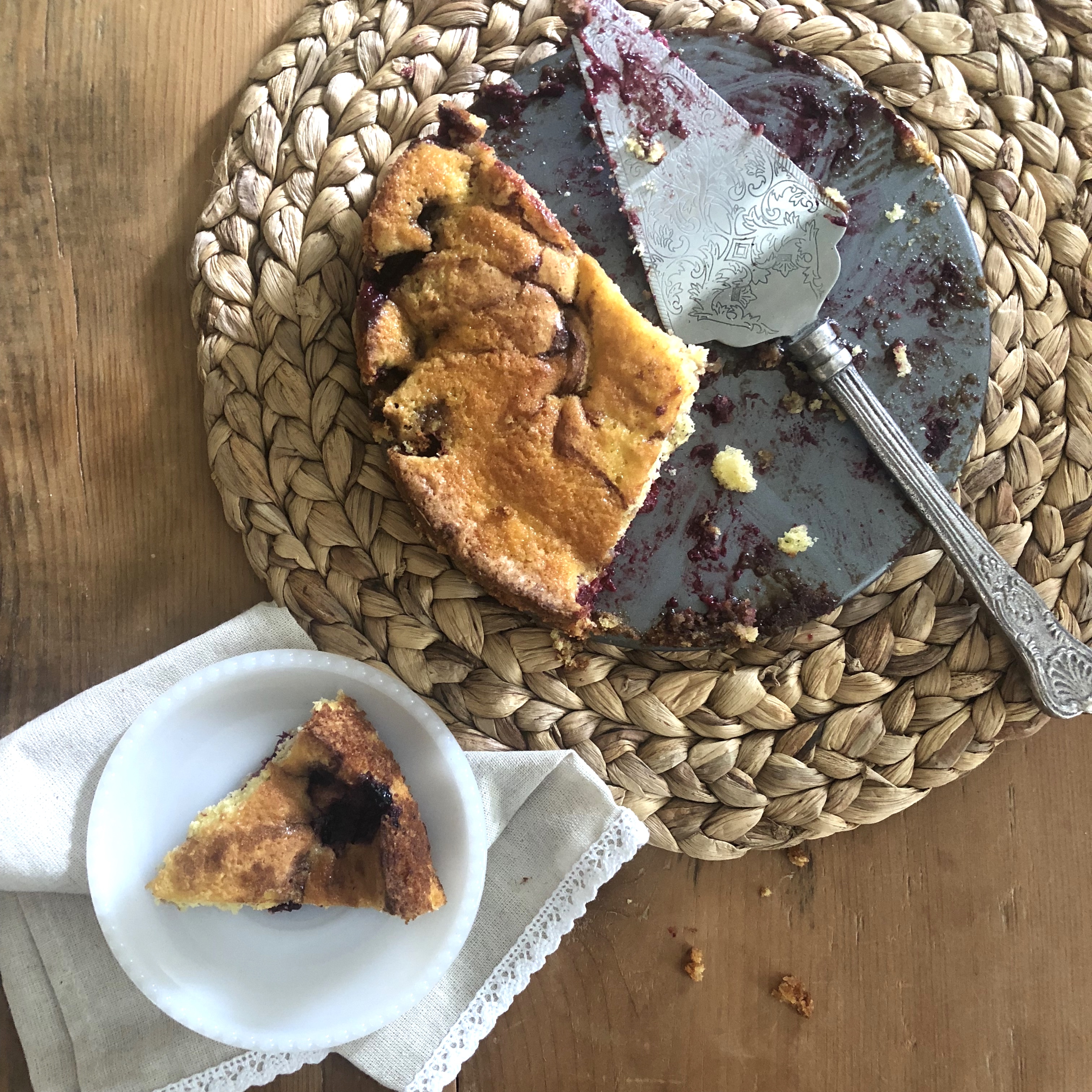 Fresh Plum Kuchen Recipe - Simply Garden - From the Family - From the Garden