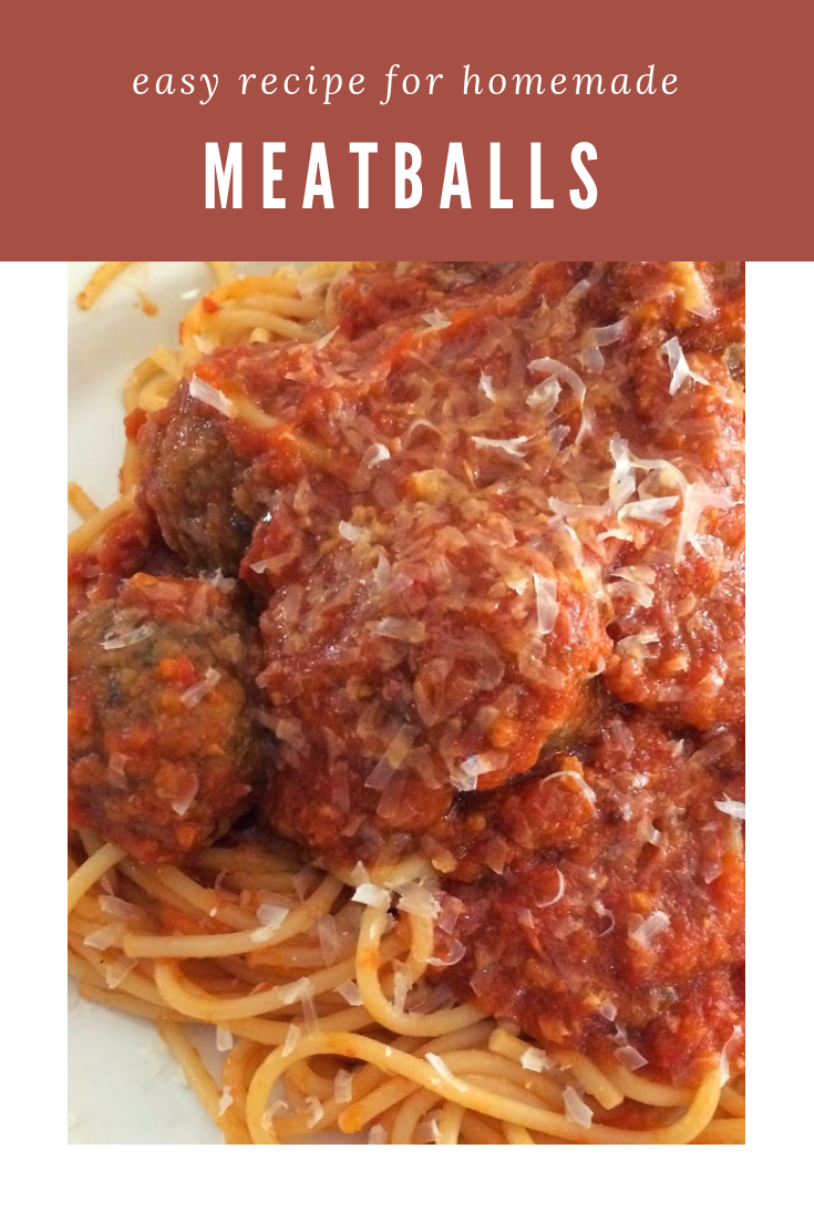 Easy recipe for homemade meatballs - From the Family