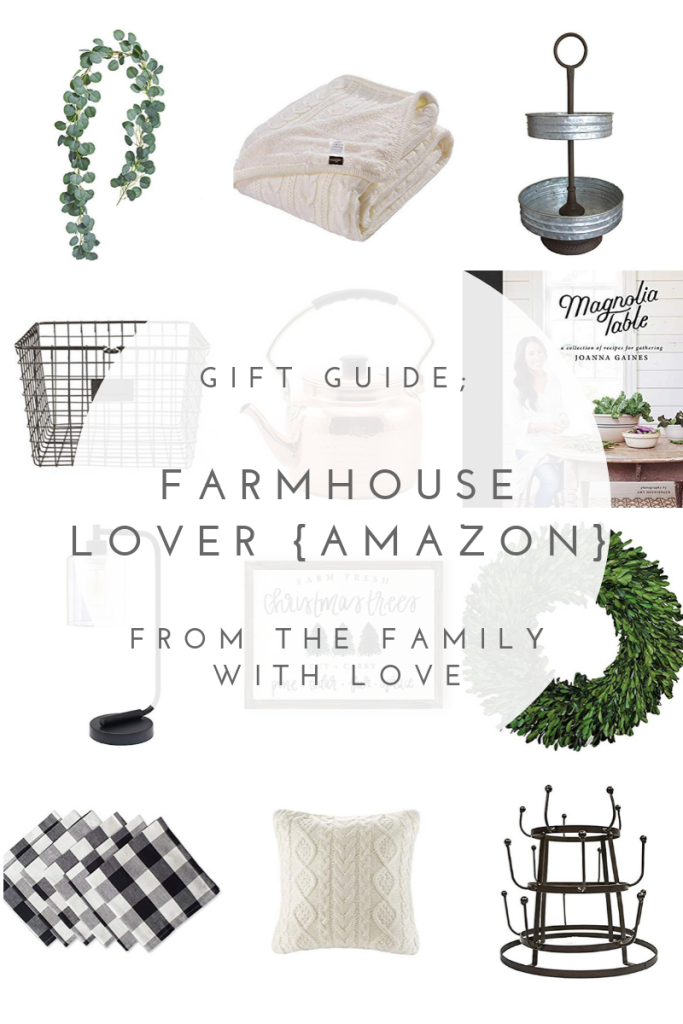 Farmhouse Lover Gift Guide Amazon - gift guide for crafters - gift idea - gift round up - From the Family