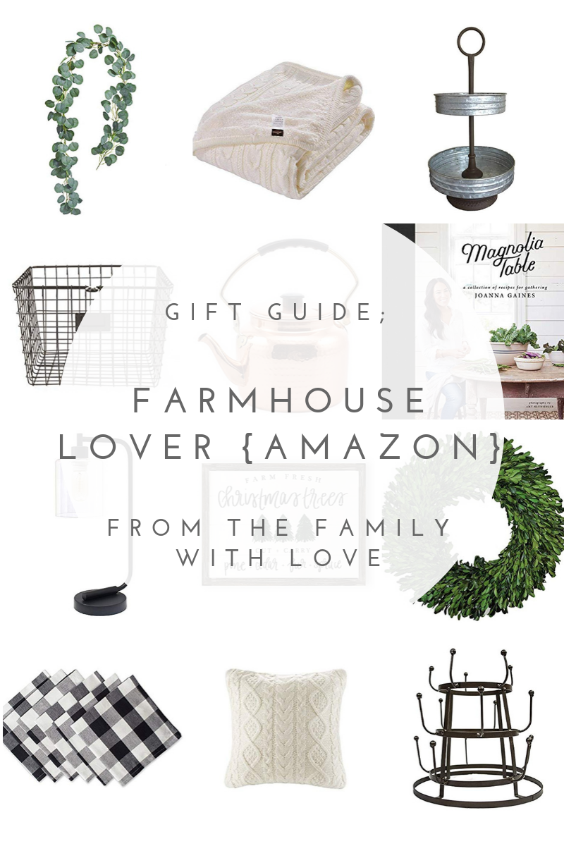 From the Family Gift Guide: For the Farmhouse Lover Gift Guide {Amazon}