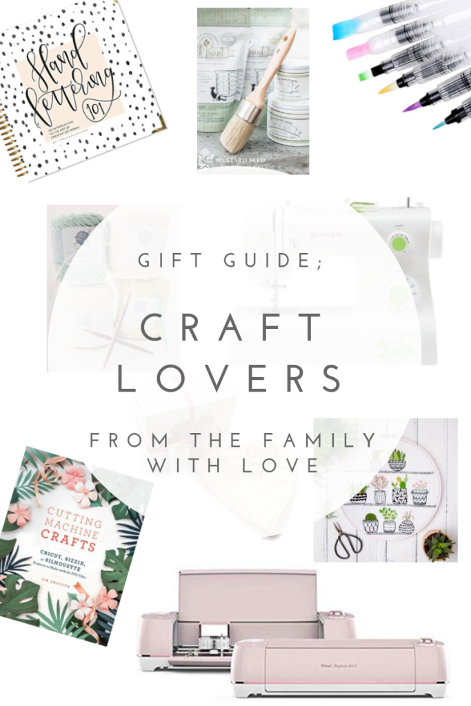 Craft Lovers Gift Guide - gift guide for crafters - gift idea - gift round up - From the Family