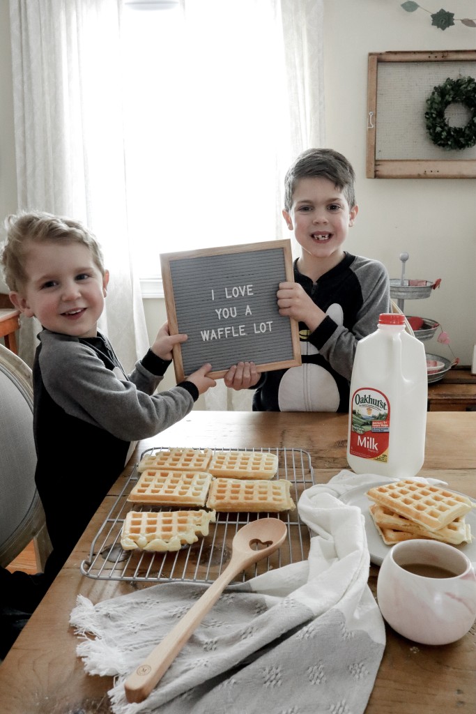 Freezer Friendly Waffles with Oakhurst - From the Family