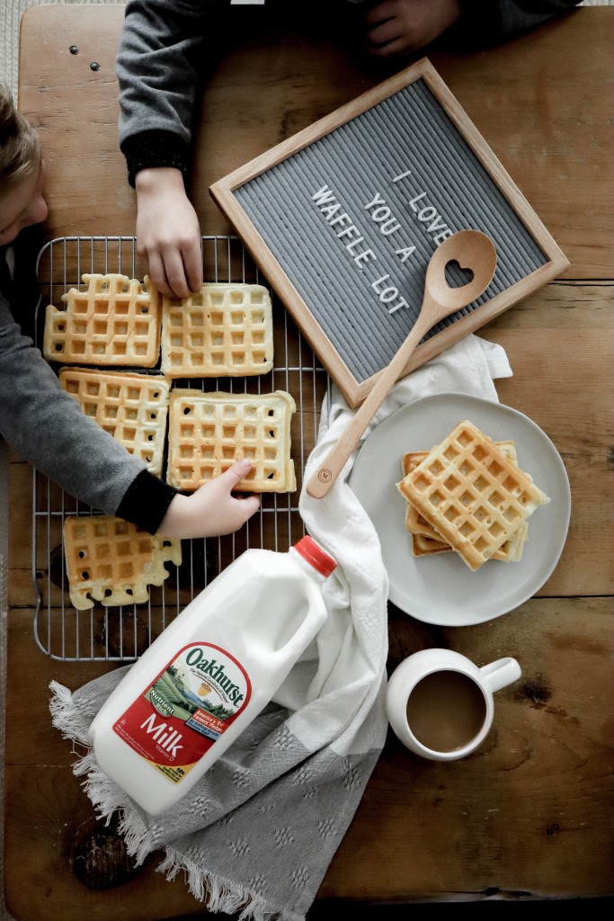 Freezer Friendly Waffles with Oakhurst - From the Family