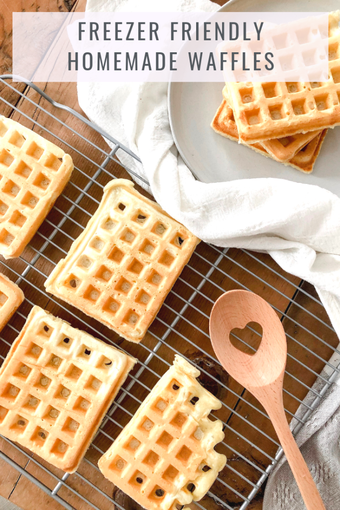 Freezer Friendly Waffles Recipe with Oakhurst - From the Family-2