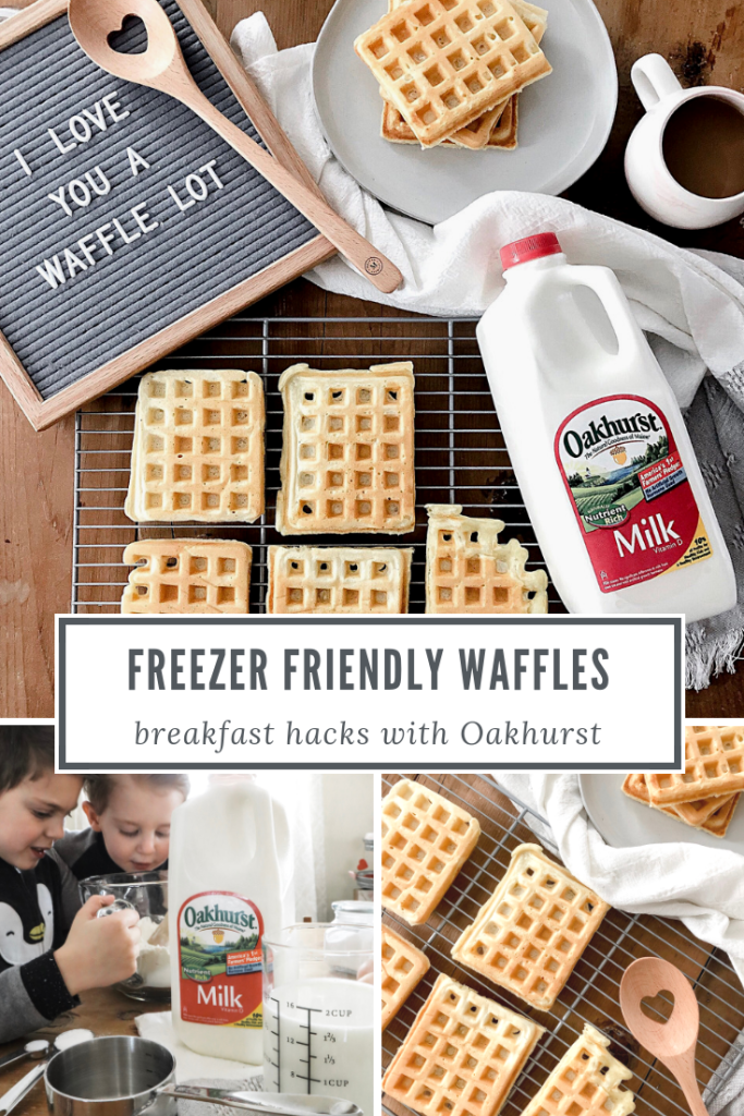 Freezer Friendly Waffles with Oakhurst - From the Family