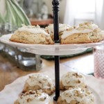 Maple Walnut Scones - Maple Tapping and Mud Season with Oakhurst Milk