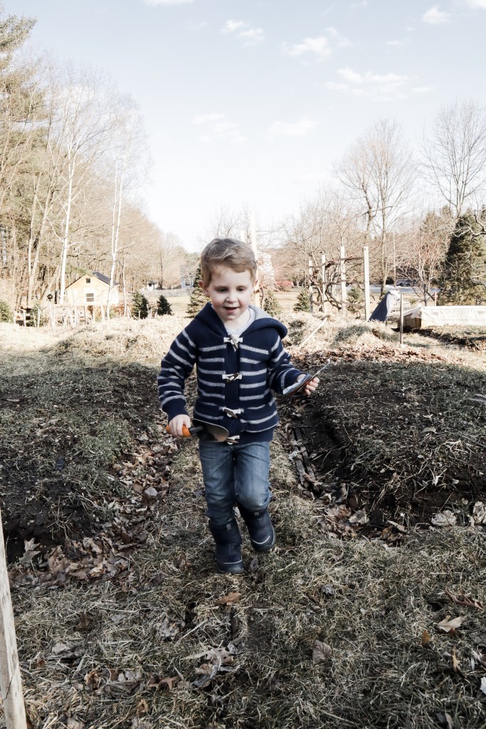 Spring Planting and Mud Season with Oakhurst Chocolate Milk with Spinach Bacon and Blue Cheese Quiche Recipe - From the Family