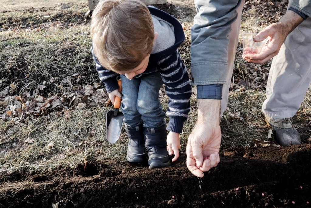 Spring Planting and Mud Season with Oakhurst Chocolate Milk with Spinach Bacon and Blue Cheese Quiche Recipe - From the Family