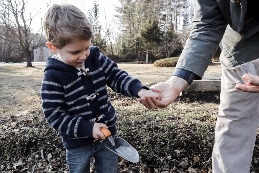 Spring Planting and Mud Season with Oakhurst Chocolate Milk with Spinach Bacon and Blue Cheese Quiche Recipe - From the Family