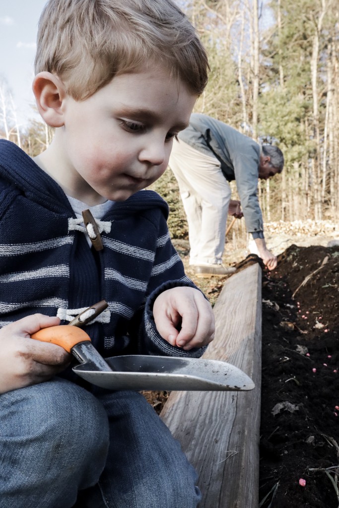 Spring Planting and Mud Season with Oakhurst Chocolate Milk with Spinach Bacon and Blue Cheese Quiche Recipe - From the Family