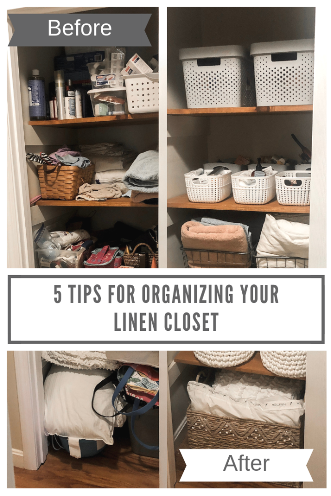 5 tips for how to organize your linen closet with Boiron Acidil and Gasalia