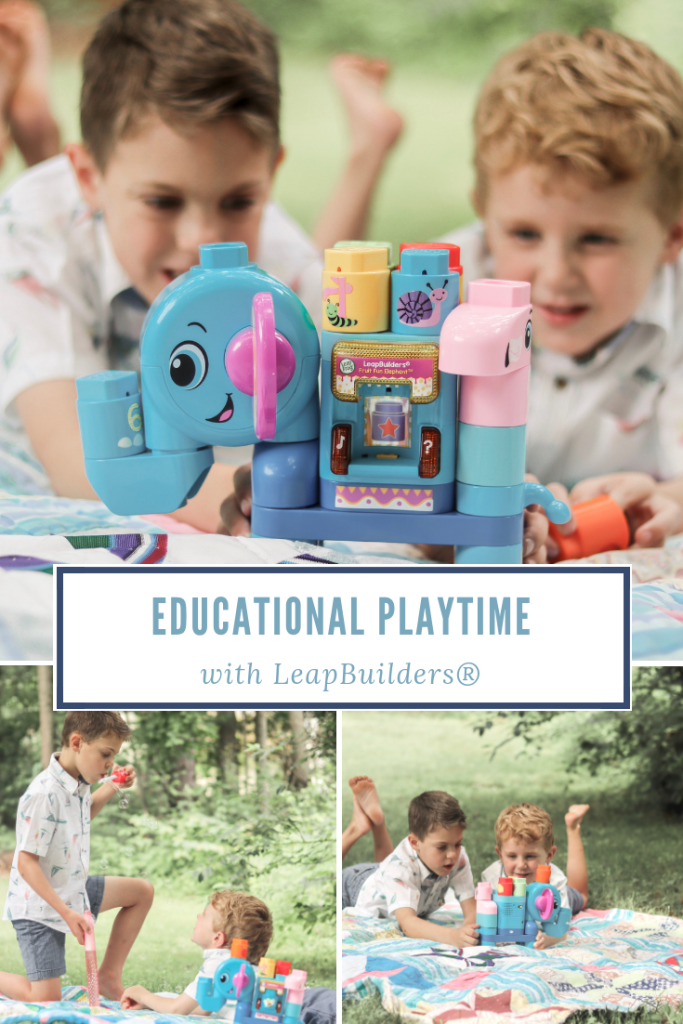 Educational Playtime ideas with LeapFrog® LeapBuilders® Fruit Fun Elephant™