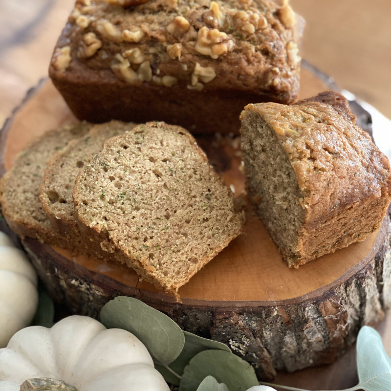 Nana’s Zucchini Bread with Oakhurst Dairy