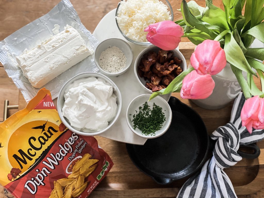 Ranch Loaded Potato Skillet Dip with McCain Potatoes