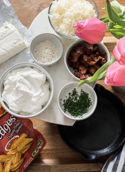 Ranch Loaded Potato Skillet Dip with McCain Potatoes