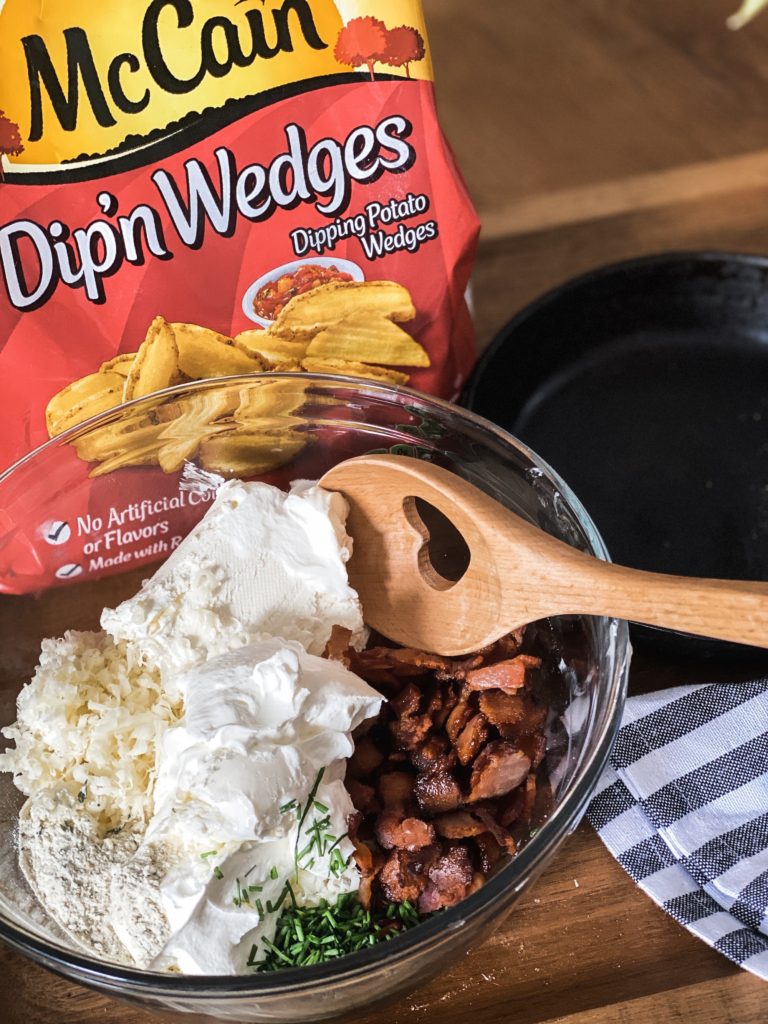 Ranch Loaded Potato Skillet Dip with McCain Potatoes