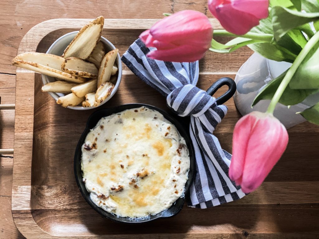 Ranch Loaded Potato Skillet Dip with McCain Potatoes