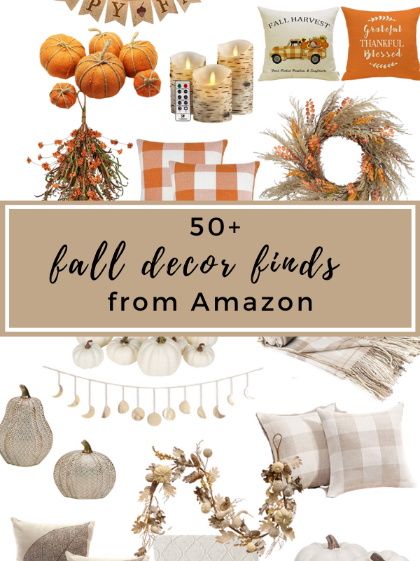 50 Fall Home Decor Finds from Amazon
