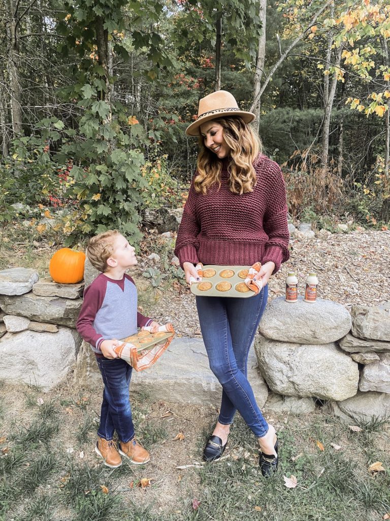 Apple Bran Muffins & Maple Milk with Oakhurst Dairy