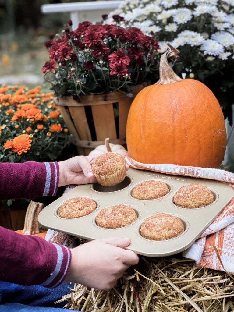 Apple Bran Muffins & Maple Milk with Oakhurst Dairy