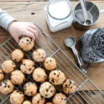 Mini Chocolate Chip Muffins with Mini Chocolate Chips