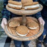 Gingersnap Cookies Ice Cream Sandwiches Recipe with Giffords