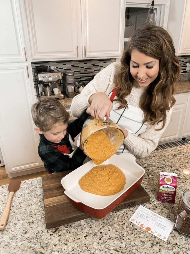 Sweet Potato Casserole Recipe with Oakhurst Dairy Heavy Cream Thanksgiving Recipe Holiday Recipe