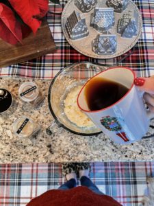 Gingerbread Cake with Oakhurst Eggnog