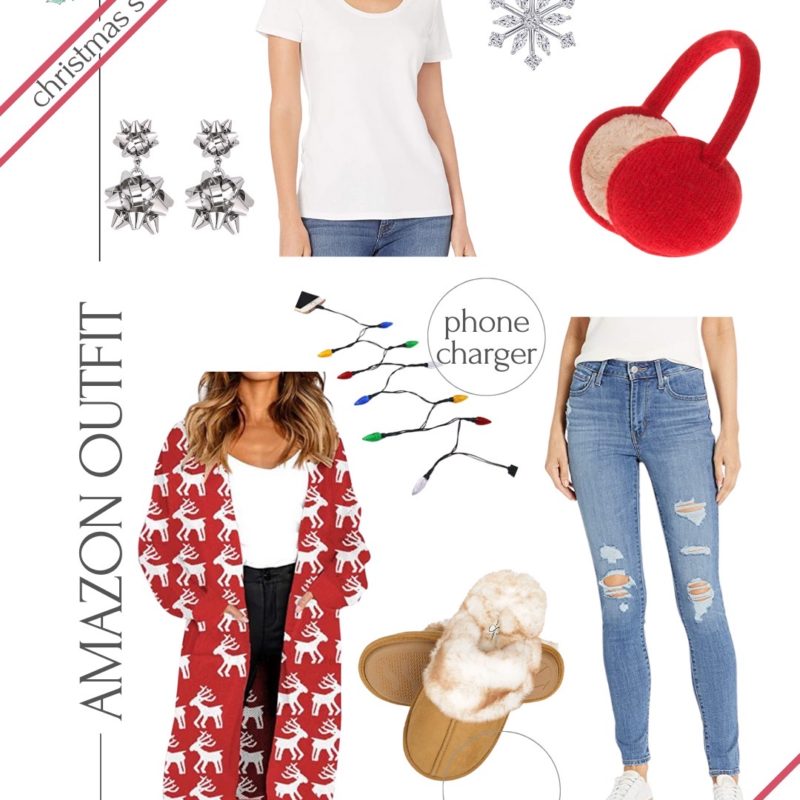 Amazon Fashion // Comfy Cozy Christmas Outfit 1