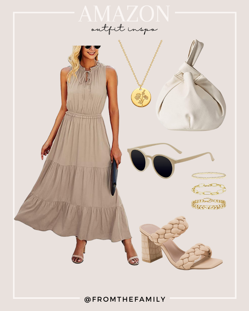 Amazon Fashion // 1 Maxi Dress 2 Ways